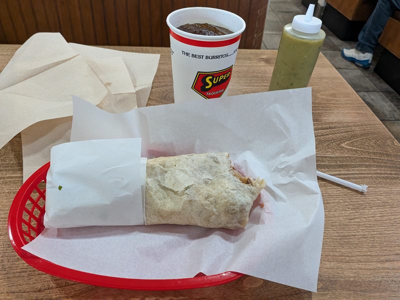 Super Taqueria food